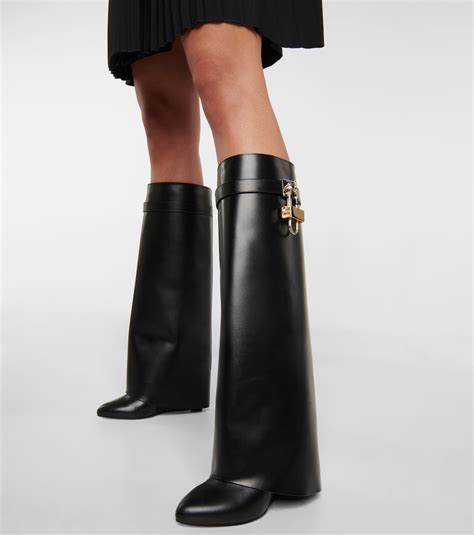 givenchy sharkboots|Givenchy shark boots used.